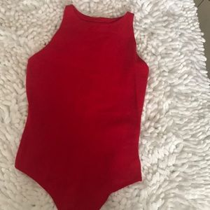 Red Bodysuit